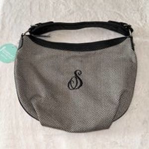 Initials Inc Black‎ White Purse